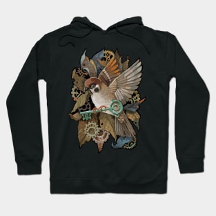 Clockwork Sparrow Hoodie